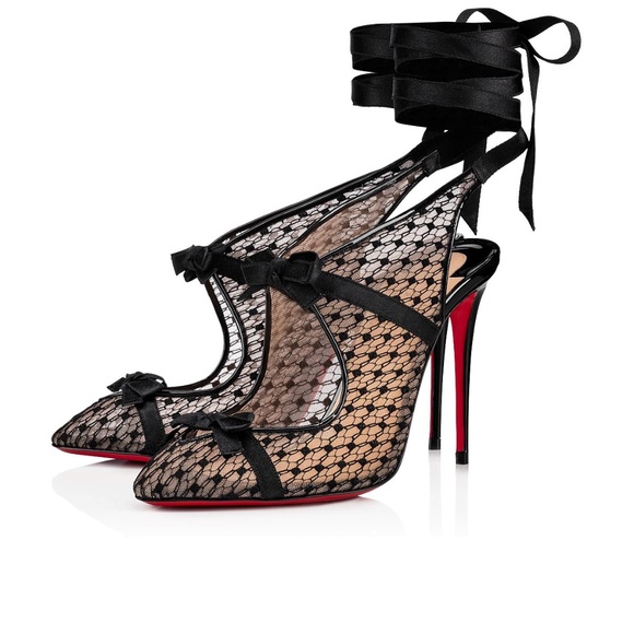 Christian Louboutin Shoes Nwt Directorie 0 Ribbon Louboutins